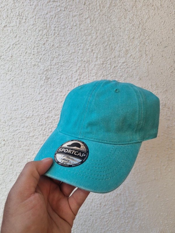 Producto - Gorra LISA VINTAGE REGULABLE AQUA