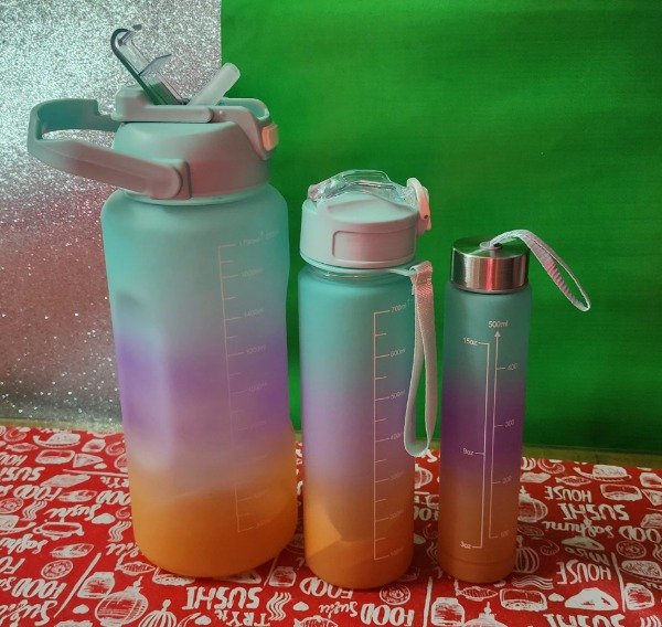 Producto - Botella motivacional 3 en 1