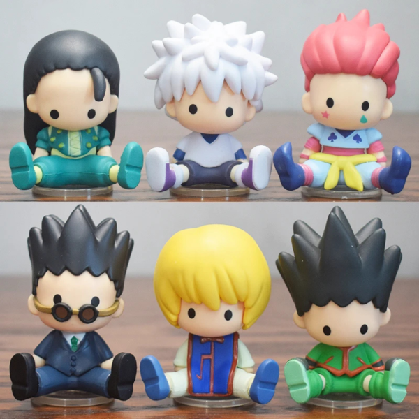 Producto - Gashapones Hunter x Hunter Sentaditos 6cm