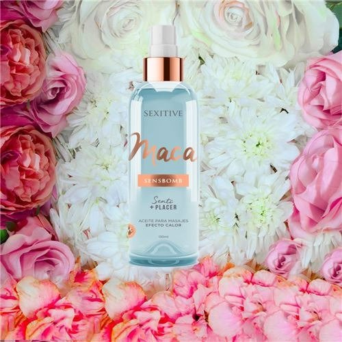 Producto - MACCA - Aceite para masajes efecto calor