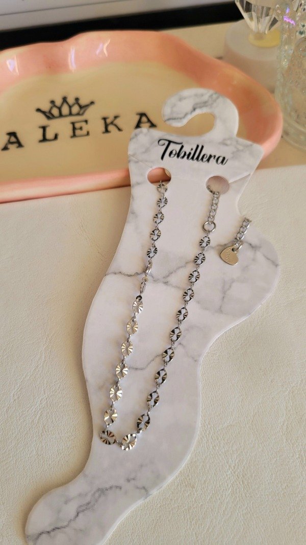 Producto - Tobillera eslabón coreano de acero quirúrgico - 1