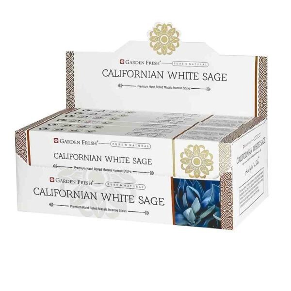 Producto - Sahumerios Garden Fresh salvia blanca californiana 15 grs. x 12 unid