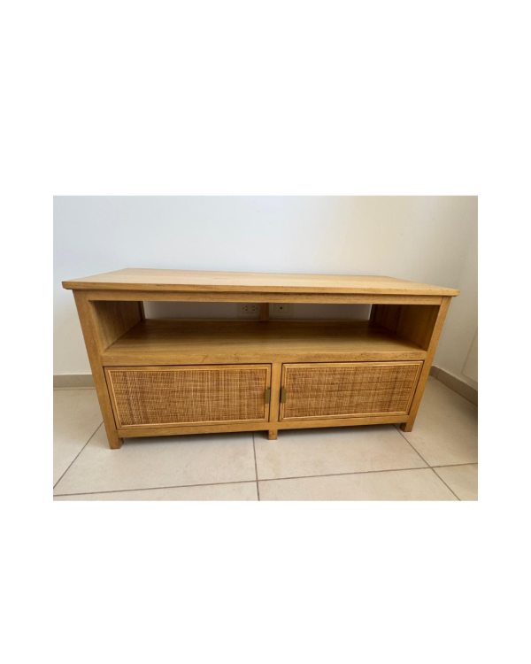 Producto - Rack de petiribi con puertas de esterilla impecable / 60x122x46