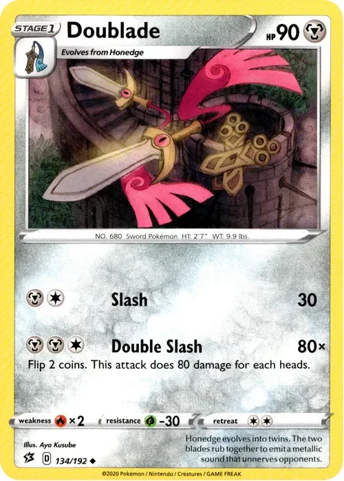Producto - Doublade - 134/192 - Rebel Clash