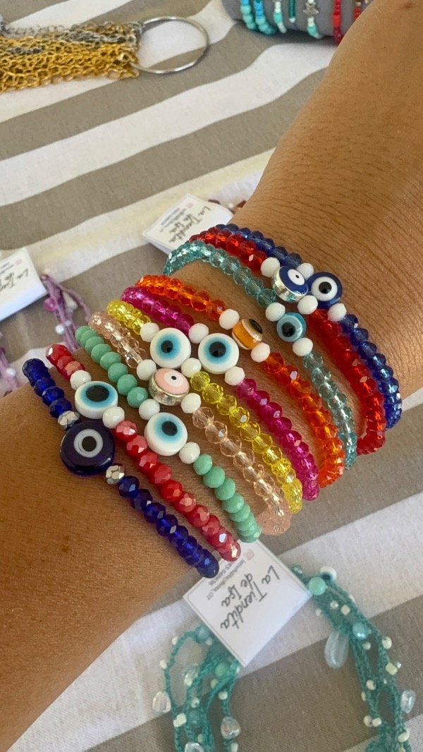 Producto - Pulseras elasticas protectoras CRISTAL DE ROCA