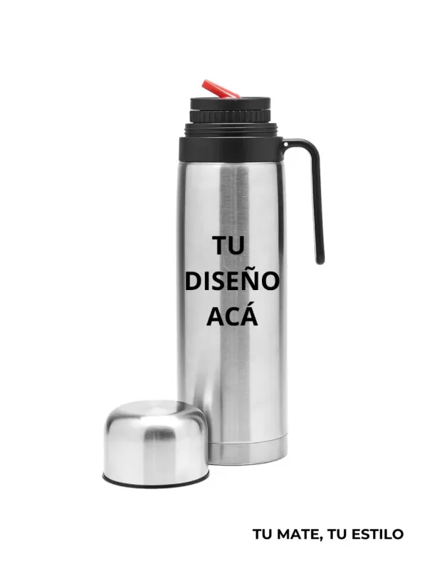 Producto - TERMOS GRIS PERSONALIZADO