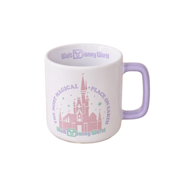 Producto - TAZA CASTILLO PASTEL GLITTER MAGICAL PLACE