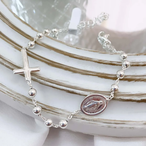 Producto - Pulsera Denario Cruz