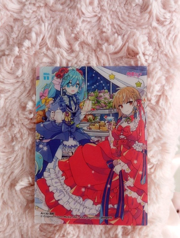 Producto - Miku y Meiko photocard original - Stock inmediato