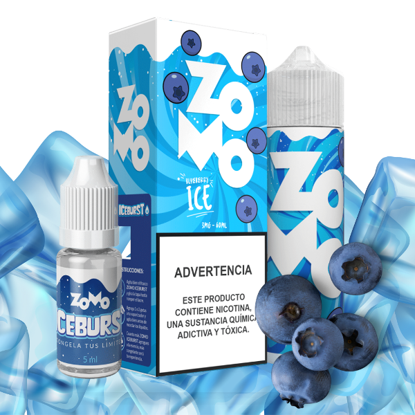 Producto - Zomo blueberry ice