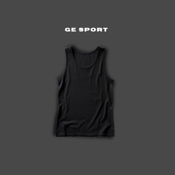 Producto - Musculosa Negra Deportiva