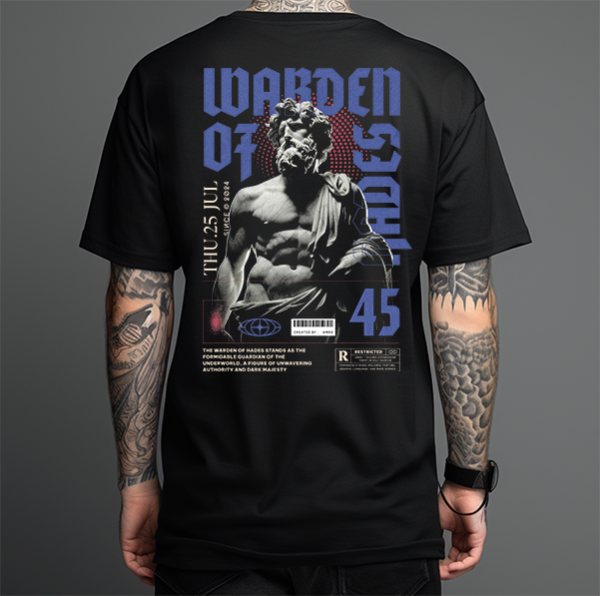 Producto - Remera Oversize Urban Hades Mitologia Aesthetic