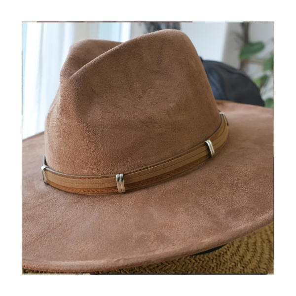 Producto - Sombrero Fedora Gamuza - 1
