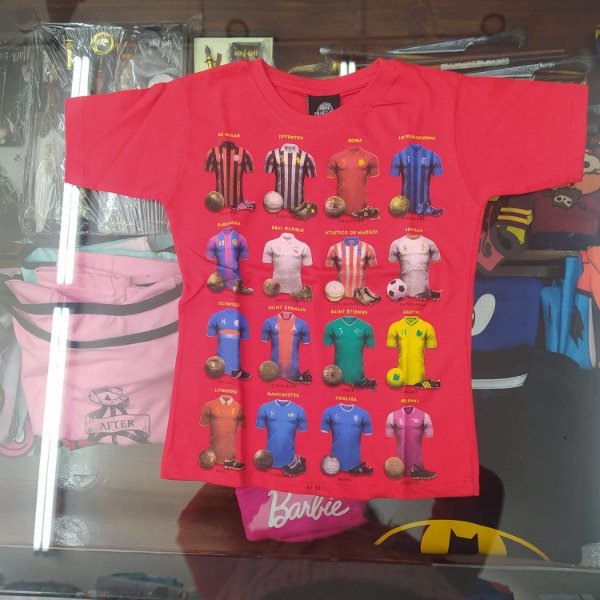 Producto - Remera Manga Corta Camisetas de Clubes de Europa Históricos ( FUTBOLREÑMC1 )