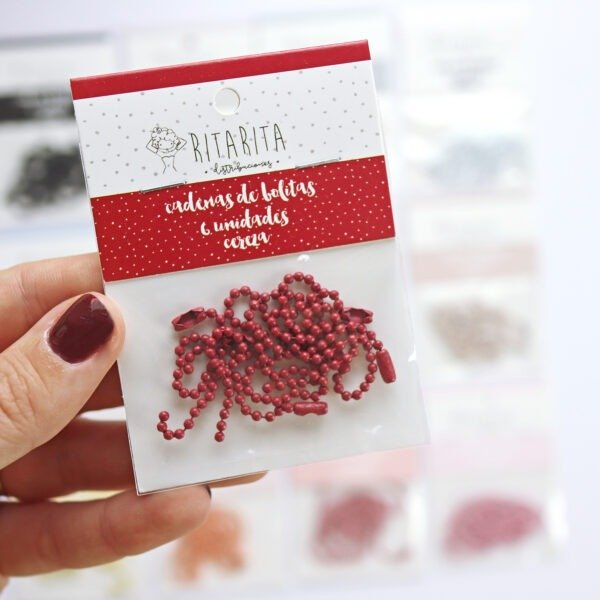 Producto - Cadena bolita Cereza