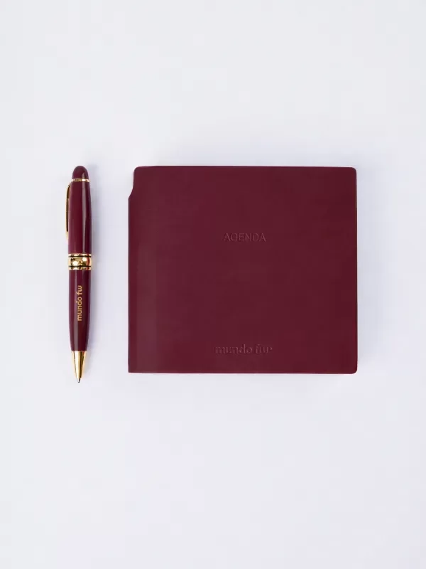 Producto - Mini agenda perpetua diaria + boligrafo FW - 9
