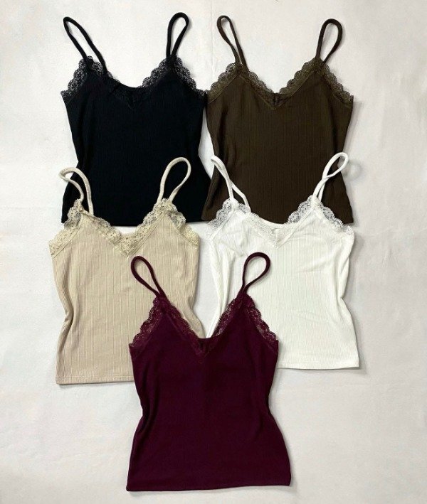 Producto - Musculosa puntilla