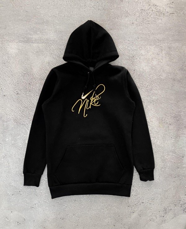 Producto - Buzo black bordado firma negro