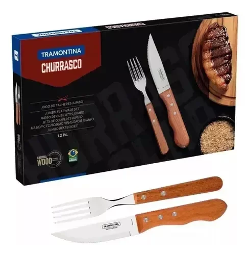 Producto - SET 12 PC DE CUBIERTOS TRAMONTINA - CHURRASCO