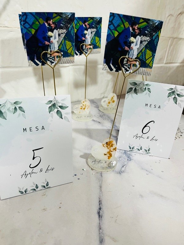 Producto - Marcadores de mesa