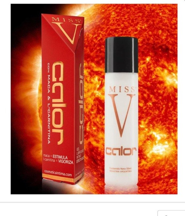 Producto - LUBRICANTE EFECTO CALOR MISS V