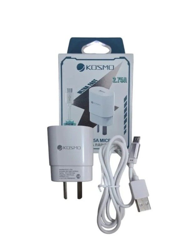 Producto - Cargador KOSMO 2.75A Micro