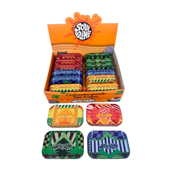 Producto - SOULBLIME LATA GRANDE C/TAPA BISAGRA