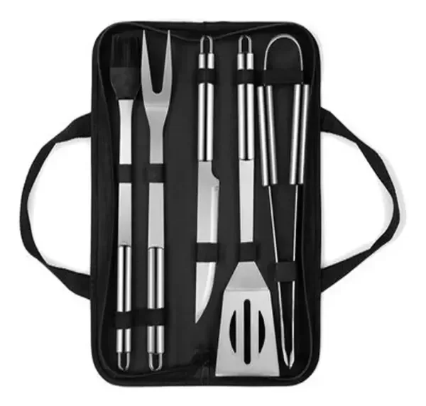 Producto - Parrilletero asador kit por 5 pcs