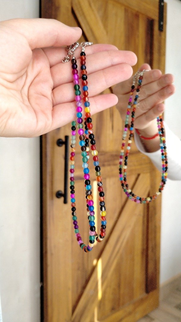 Producto - COLLAR MIX DE AGATAS
