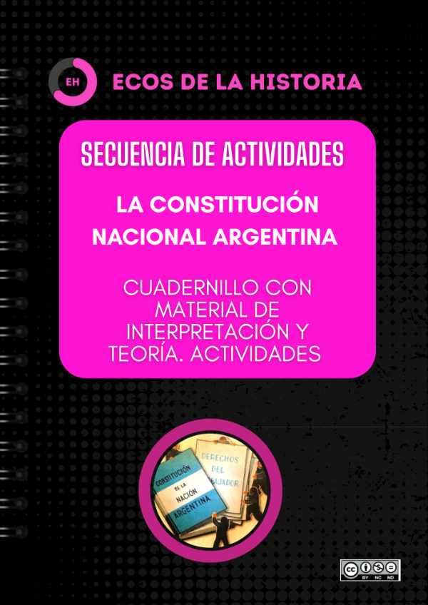 Producto - La Constitución Nacional Argentina - Secuencia de Actividades
