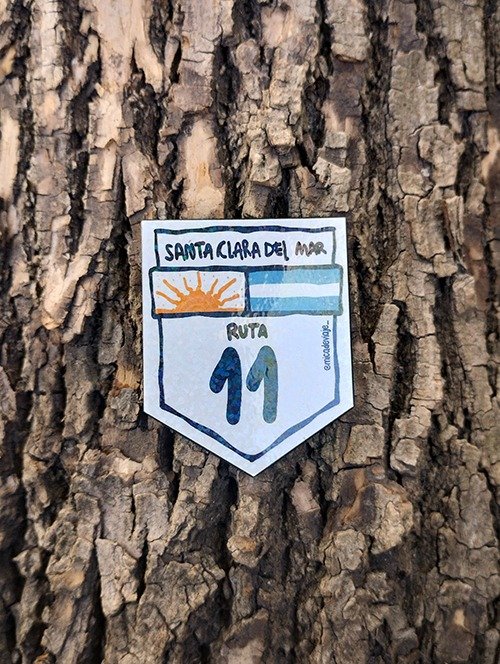 Producto - Imán Santa Clara del Mar - Ruta 11