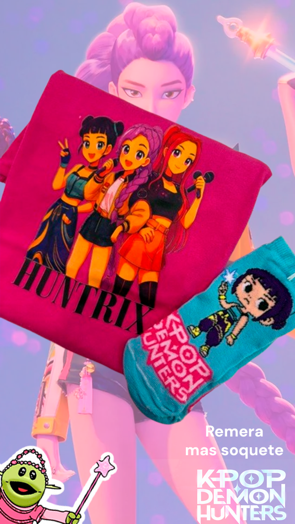 Producto - Guerreras K-pop remera mas medias 6