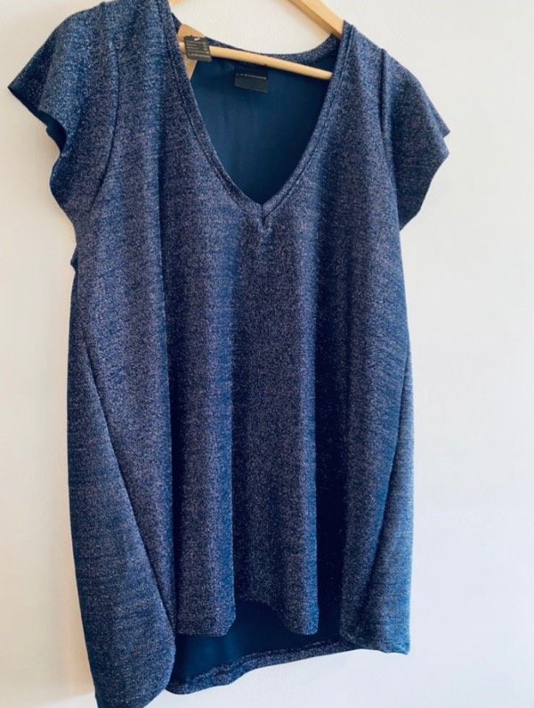 Producto - Remera lurex blue