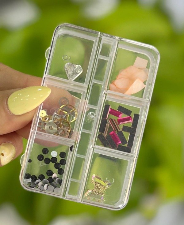 Producto - Deco x 6 CON PIEDRAS DE COLORES TENDENCIA - 6