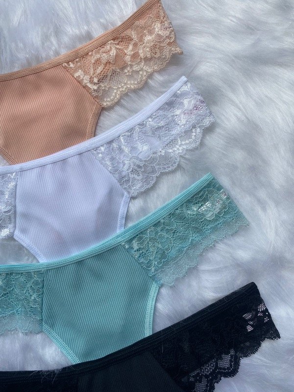 Producto - Colaless de Morley con puntilla (Calidad Premium) Pack x 12