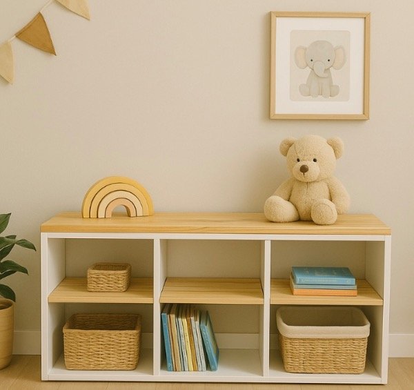 Producto - Juguetero Melamina 120x60