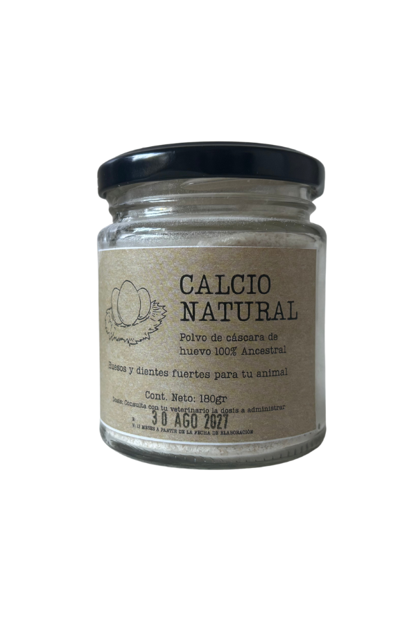 Producto - Calcio en polvo