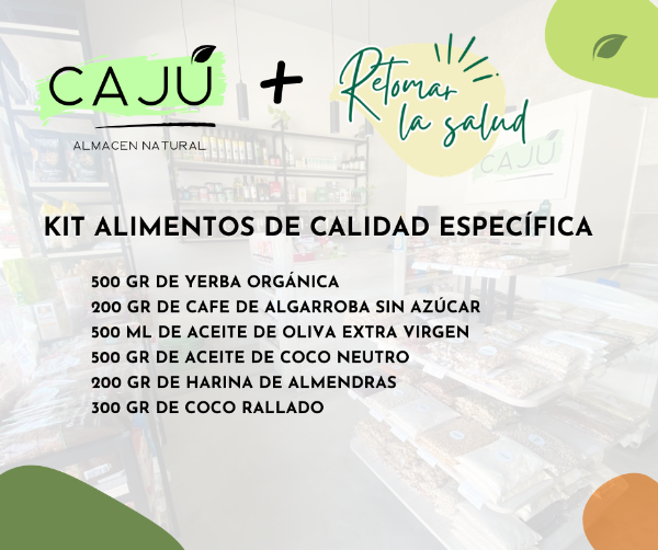 Producto - Kit Alimentos de Calidad Específica para el Programa Retomar la Salud