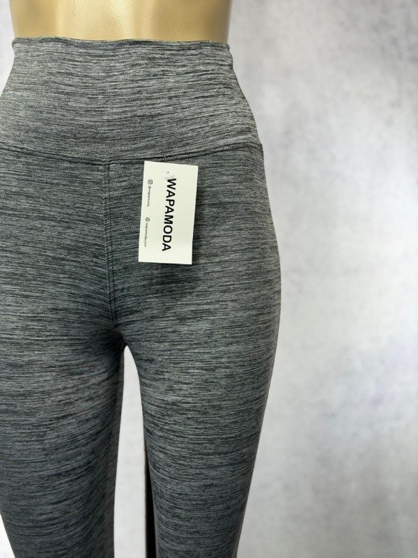 Producto - CALZA OXFORD GRIS JASPEADA LYCRA PREMIUM ELASTIZADA - 2