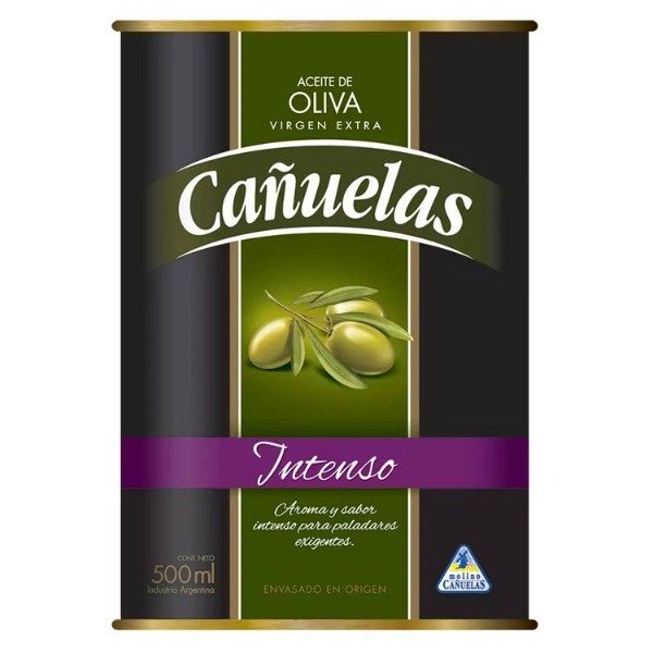 Producto - ACEITE CAÑUELAS OLIVA INTENSO LATA 500 CC