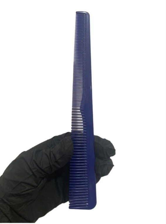 Producto - Peine Azul Escalonado Fino