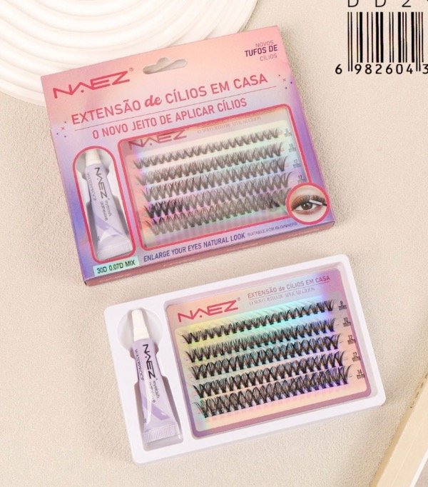 Producto - Kit de pestañas postizas Naez 8 a 14mm