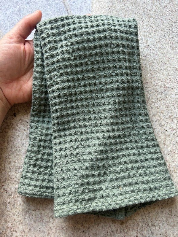 Producto - Paño Wafle Verde Simply