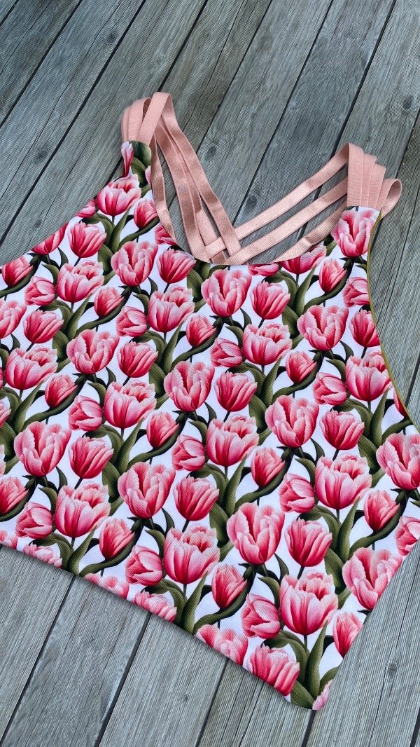Top Casiopea reversible colección Tulipanes — imagen 2