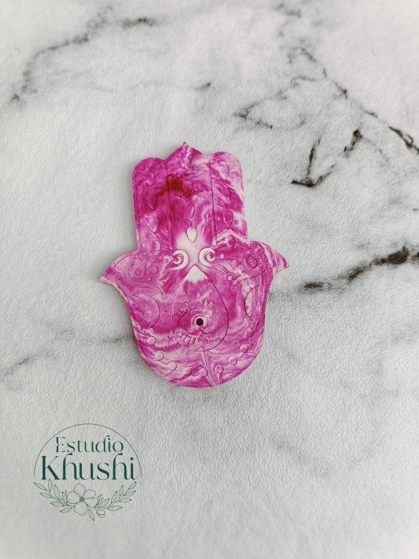 Producto - Porta Sahumerio Hamsa - Gota