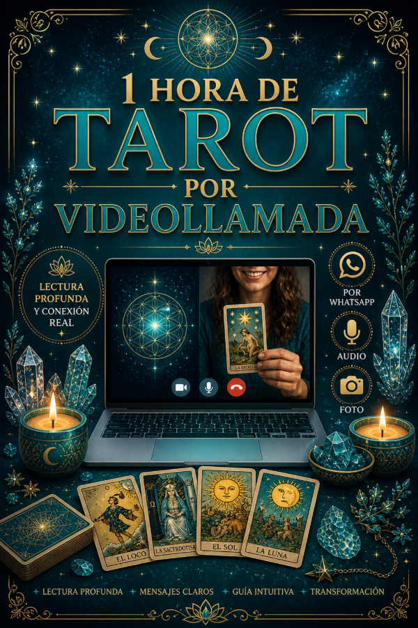 Producto - Tarot x videollamada sesión de 1 hora