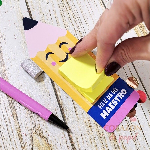 Producto - TARJETA Post it heladera Día del Maestro - 3