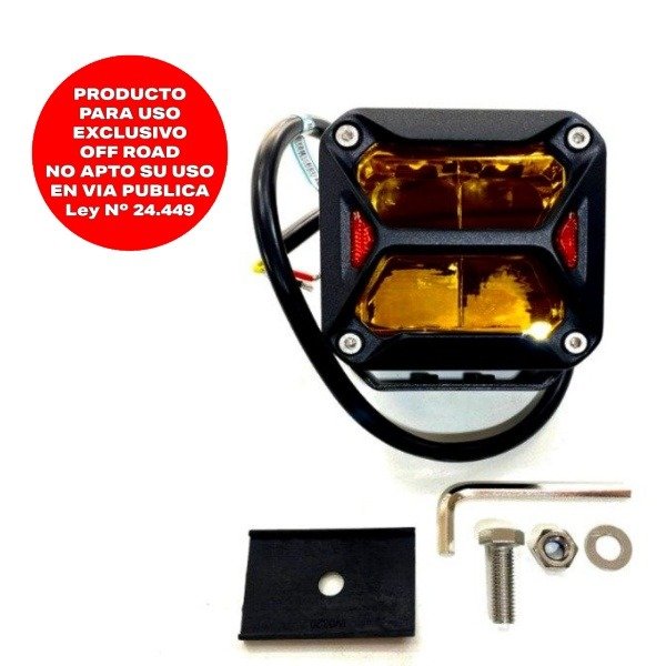 Producto - IRON LED IR100 DJ5900MINI-YEW- FARO AMBAR UNIDAD