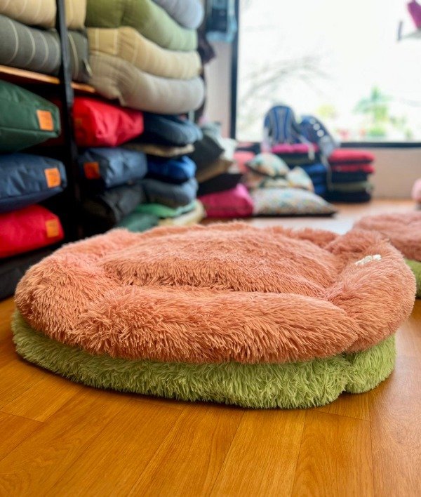 Producto - Cama cuadrada anti-estrés Pelo Largo - 2