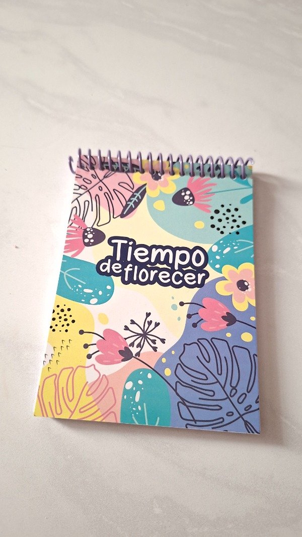 Producto - Libreta tiempo de florecer